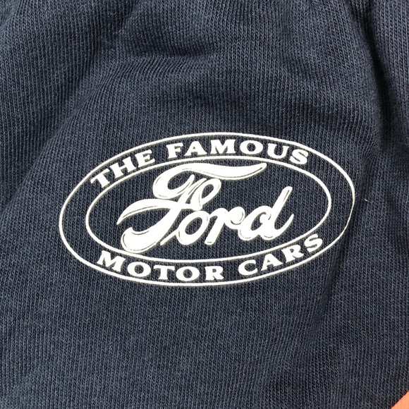 FORD Offical Licensed Navy Jogger Shorts with Pockets | NWT - Picture 5 of 6